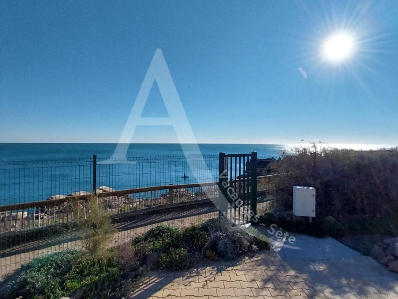 40 M², 1Ere Ligne Mer, Dernier Etage Avec Ascenseur Sète Exterior foto