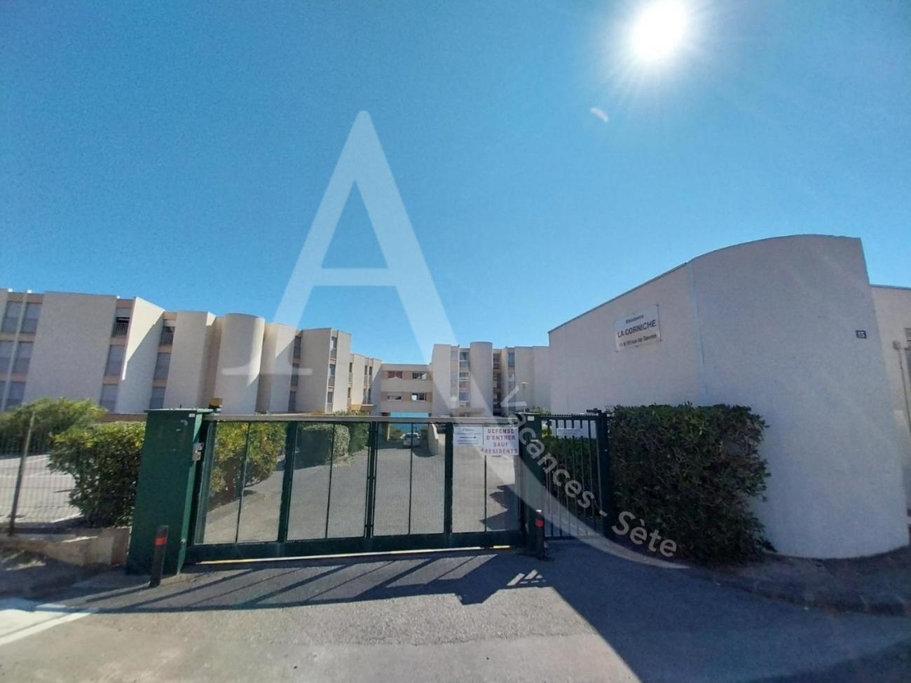40 M², 1Ere Ligne Mer, Dernier Etage Avec Ascenseur Sète Exterior foto